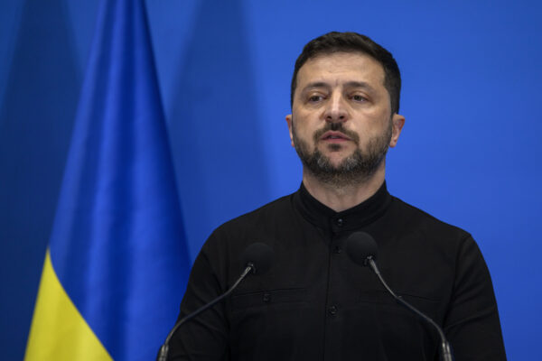 Ukrainian President Volodymyr Zelensky