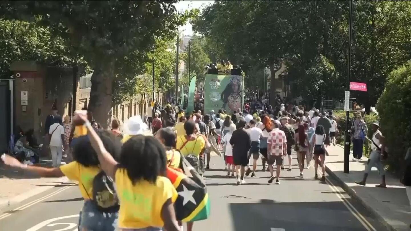 UK police use facial recognition technology during the two-day Notting Hill Carnival
