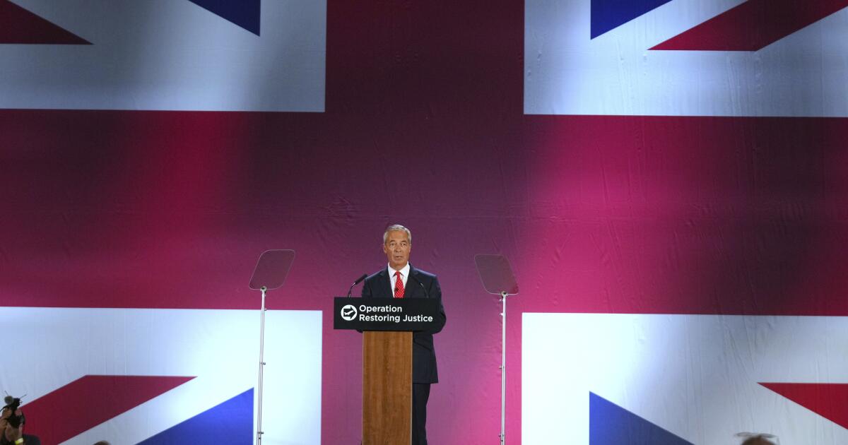 U.K.'s hard-right Reform party says it will mass-deport migrants if it wins power