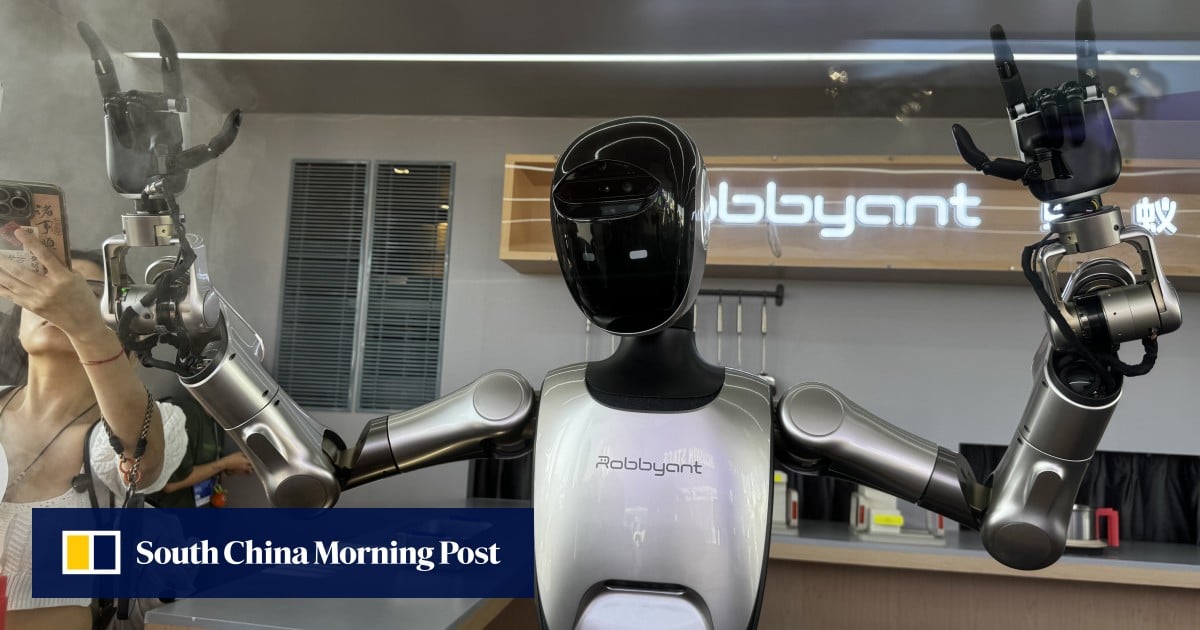 Unit of China’s Ant Group unveils first humanoid robot, entering segment led by Unitree