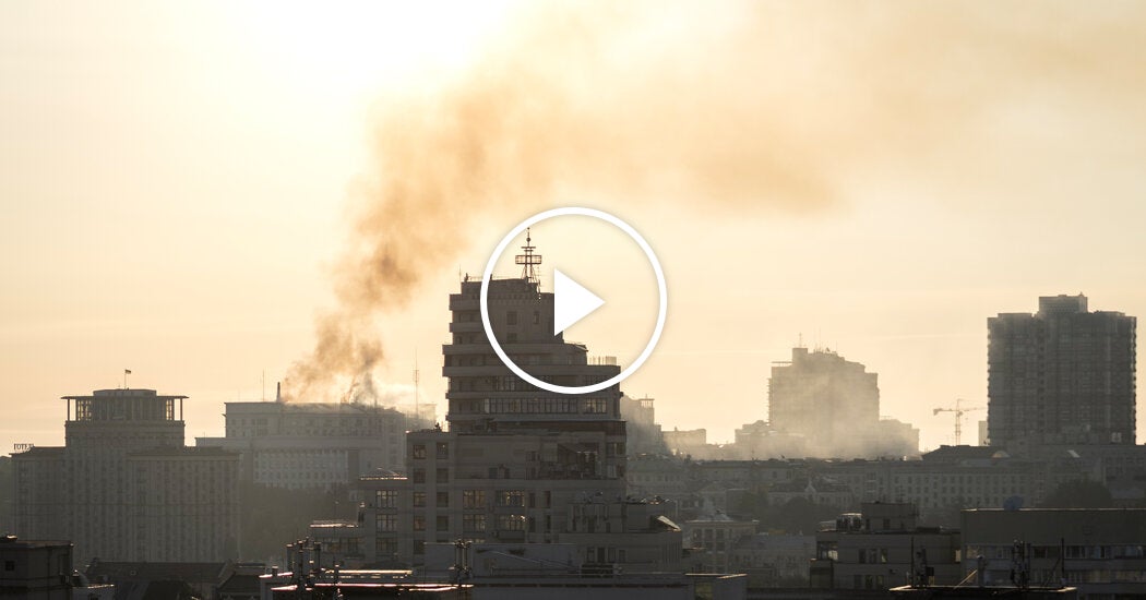 Russia Launches Largest-Ever Drone Attack in Ukraine War