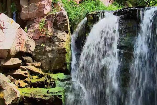 Nature: Winnewissa Falls in Minnesota