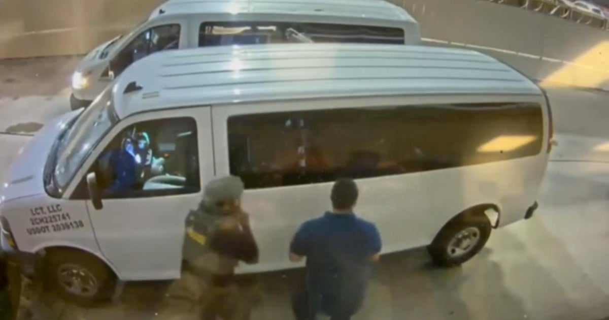 Surveillance video shows moments gunman opened fire on Dallas ICE field office