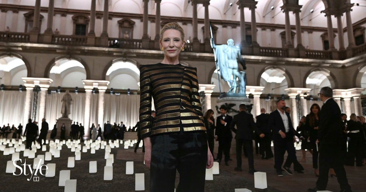 Milan Fashion Week: Giorgio Armani’s show paid tribute to the late visionary as the brand turns 50