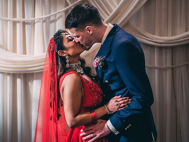 The new season of Married At First Sight UK has begun, and on Monday evening, Nelly Patel wed Steven Springett (pictured) after meeting for the first time at the altar