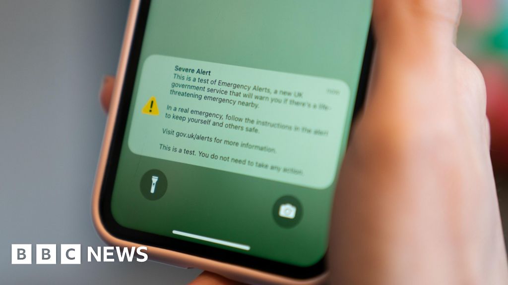 'Keep your cool' during emergency alert test, government says