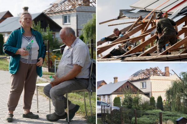 UAV destroys Polish retirees' home as they watch news of Russian drones