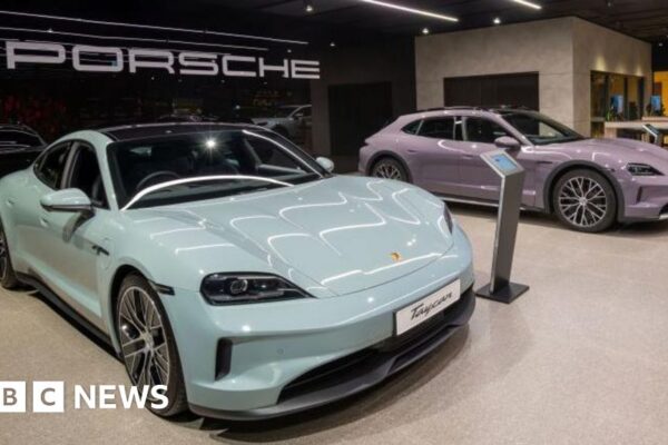 Porsche shares plunge after announcing EV rollout delay