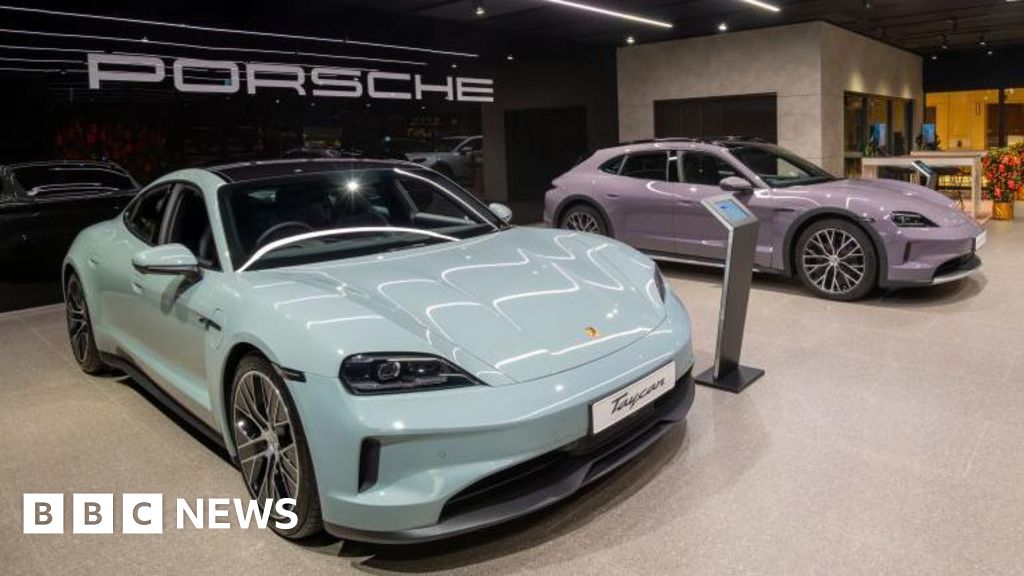 Porsche shares plunge after announcing EV rollout delay