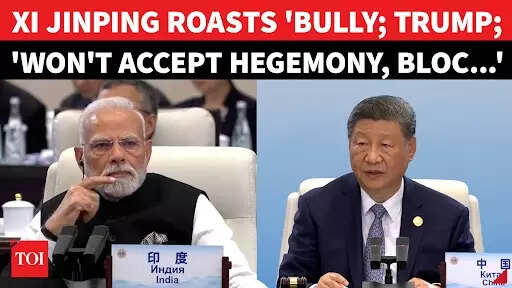 Xi Jinping BLASTS 'Hegemon' U.S.; Slams Trump Trade Tariffs, Floats SCO Financial Plan