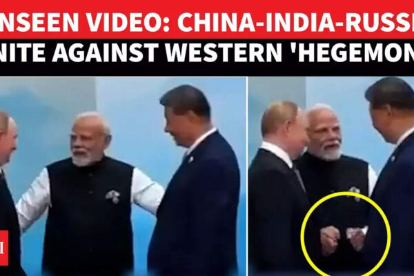 PM Modi's UNSEEN Video With Putin & Xi Jinping Emerges From Tianjin During SCO Summit