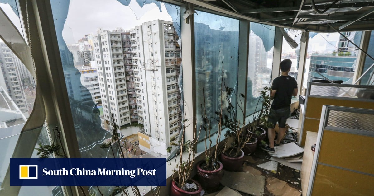Hong Kong could incur millions in building repairs from typhoon damage: experts