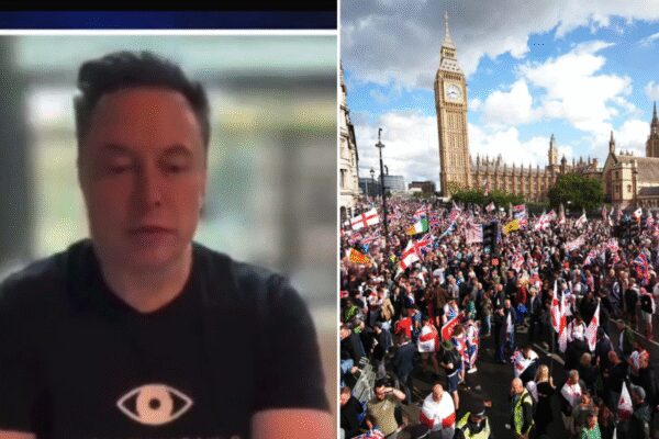 'Fight back or die': Elon Musk's strong message at UK anti-immigration protest - watch
