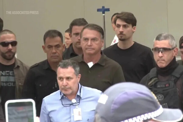 Former Brazil president Bolsonaro makes first public appearance since being sentenced to over 27 years in prison Yahoo news home