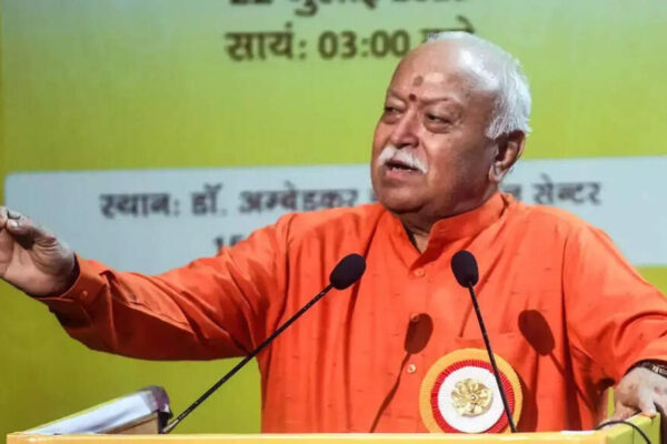 Churchill proved wrong, UK facing division but India united: Bhagwat | India News