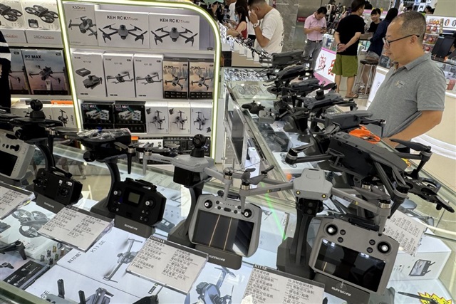 China's tech sector drives growth in low-altitude drone economy amid regional industrial shifts