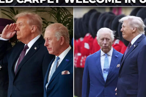 King Charles rolls out grand welcome for Trump in UK; 41 guns, 120 horses & 1,300 troops salute - The Economic Times Video