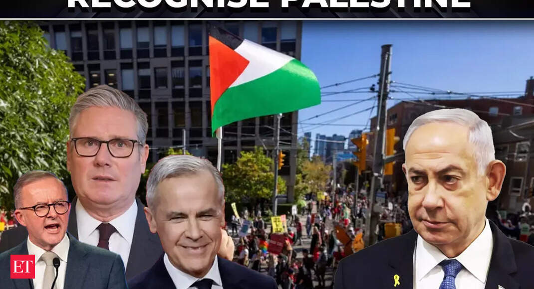 UK, Canada, Australia recognise Palestinian state; Israeli PM Netanyahu fumes, 'absurd reward for…' - The Economic Times Video