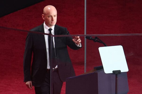 Stephen Miller’s Hypocrisy Is Right There in His Speech