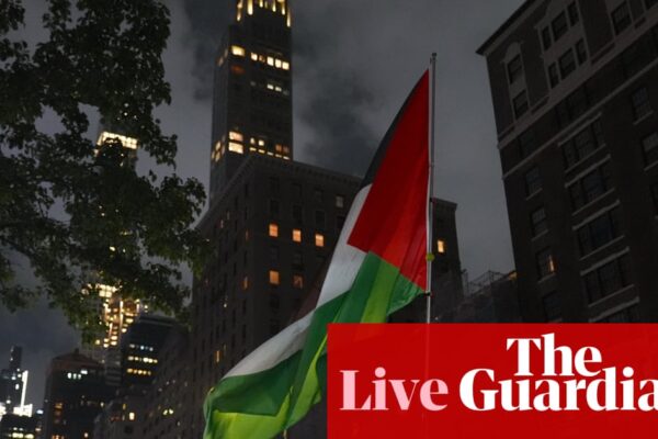 Benjamin Netanyahu set for defiant UN speech as Trump warns on annexation of West Bank - Middle East crisis live | World news