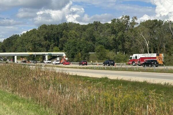 Substantial Damage Following Bridge Hit On US-23 At Crouse Road