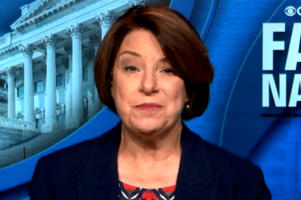 Sen. Amy Klobuchar calls it "appalling" that Trump accused FBI of putting agents in crowd on Jan. 6