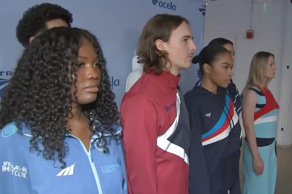 New York School of Design students have fashion show for new Acela Amtrak train launch, merch