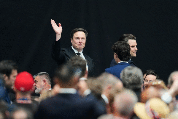 Elon Musk says he's 'honored' to be at Kirk's memorial