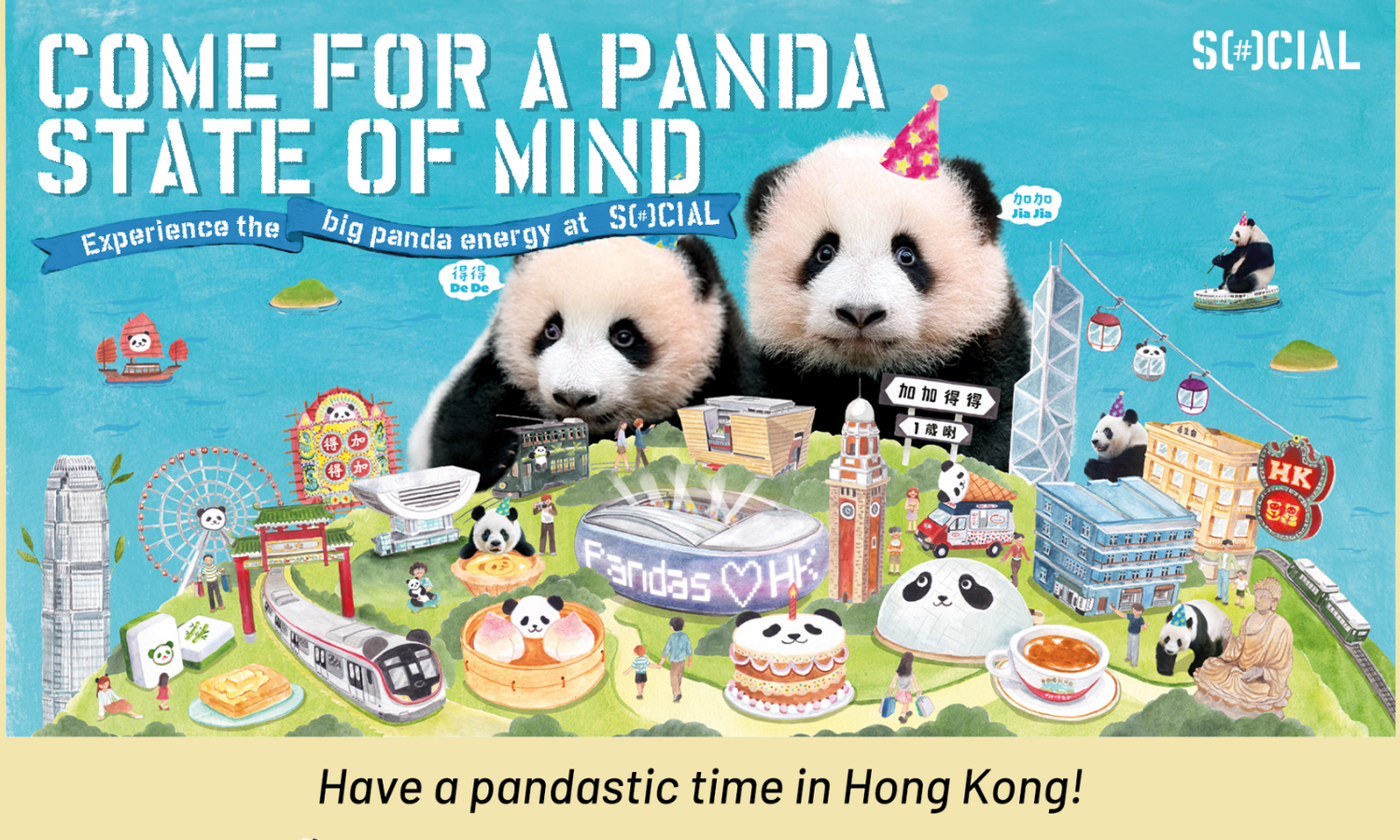 SOCIAL x Hong Kong Tourism Board launch PANDA-MONIUM in India