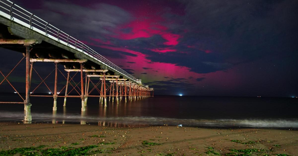 Northern Lights visible across UK with more displays possible on Tuesday