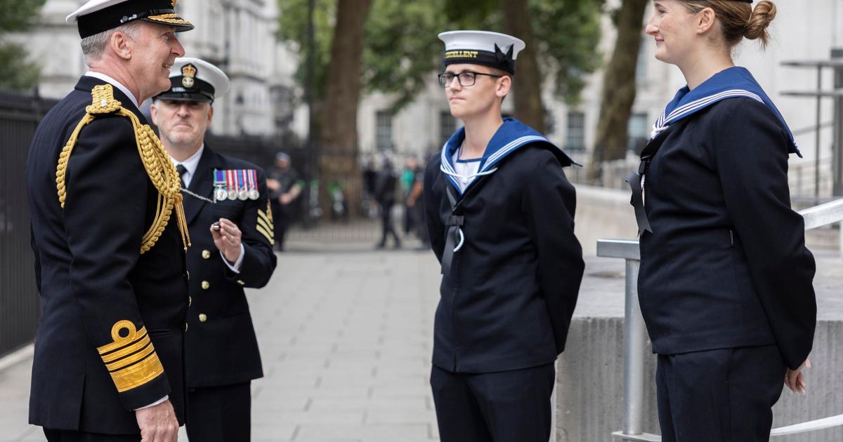 Defence chief bids farewell after 40 years in Royal Navy