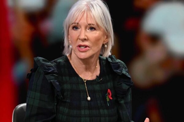 Nadine Dorries defects to Nigel Farage’s Reform UK party