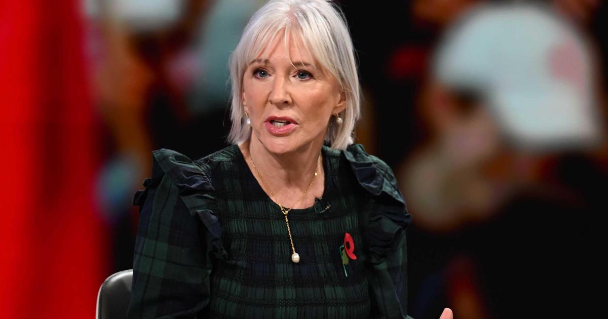 Nadine Dorries defects to Nigel Farage’s Reform UK party