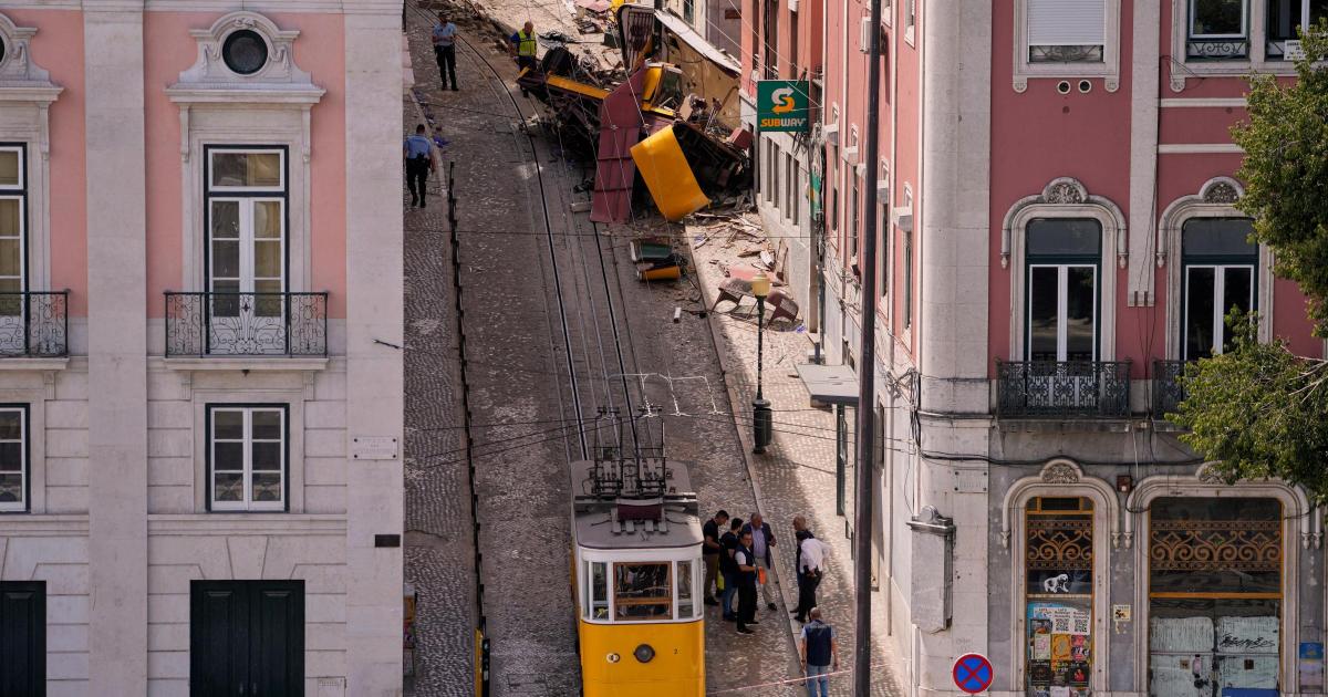 Three Britons killed in Lisbon funicular crash