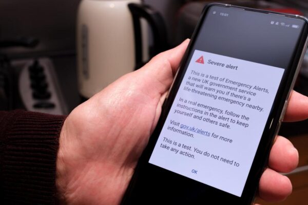 Brits left frightened after recieving Emergency Alert today