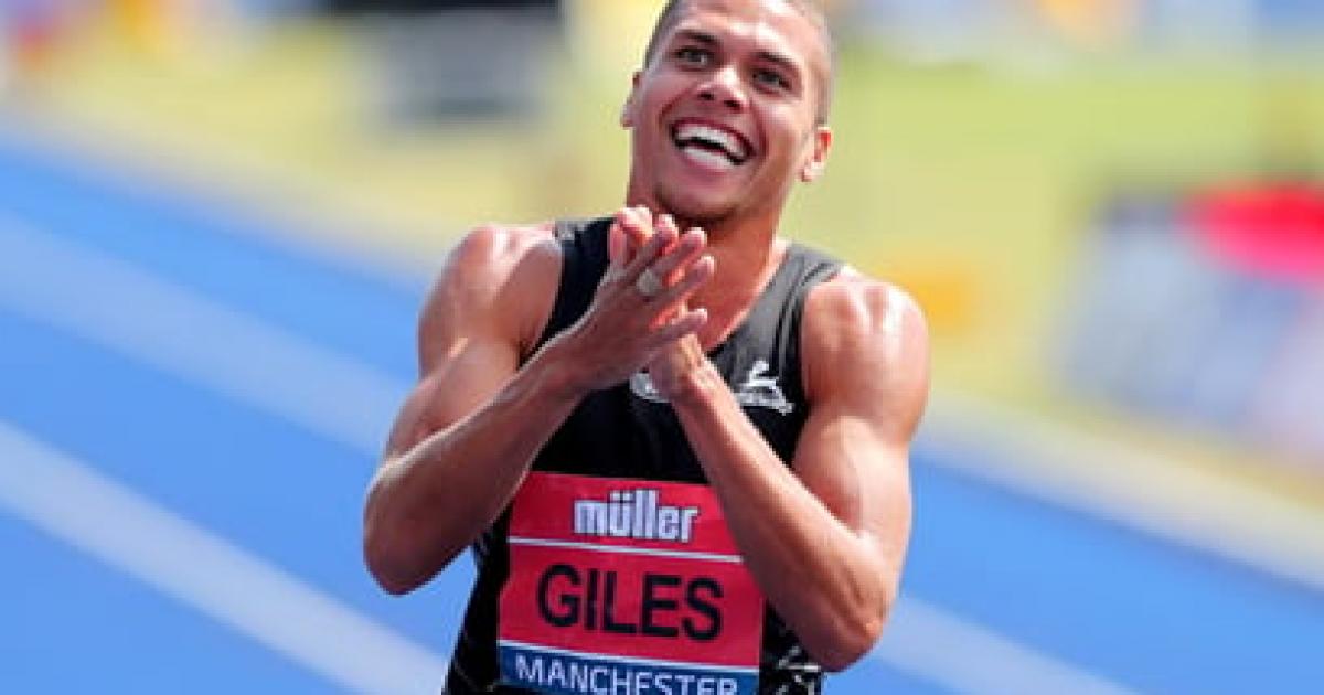 Giles ready for real experience at World Athletics Championships