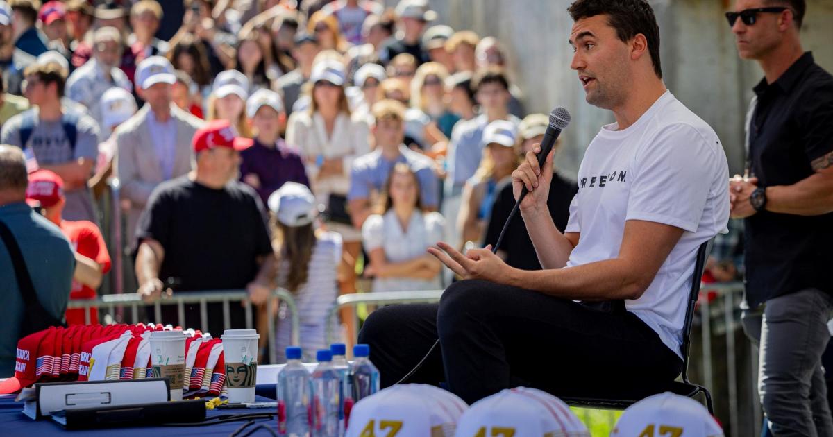 Conservative activist Charlie Kirk shot at Utah college event