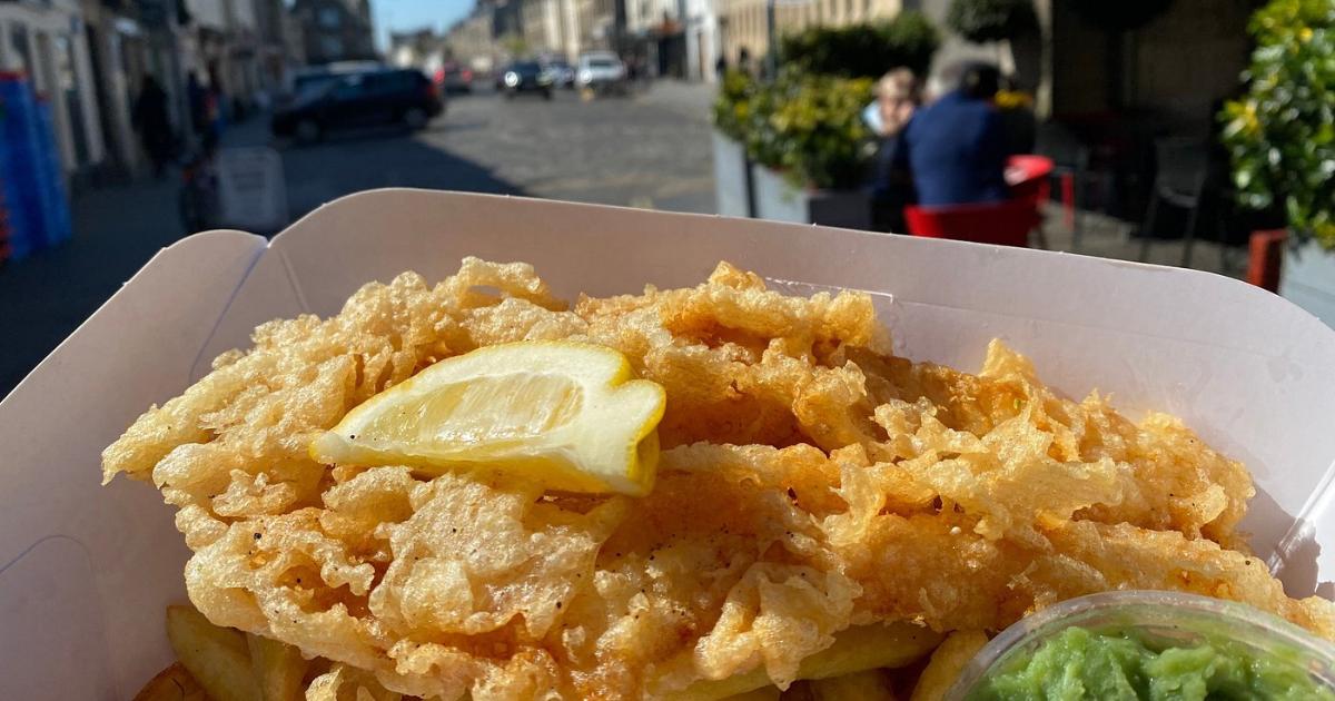 Scottish seaside fish and chip shop named among UK's best