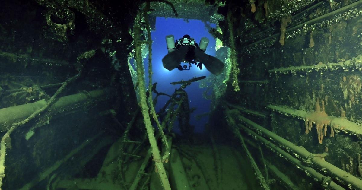 Divers recover artefacts from Titanic’s sister ship Britannic for first time