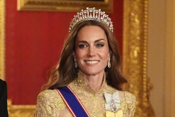 Trump calls Kate ‘so radiant and so healthy’ as she glitters in gold at banquet
