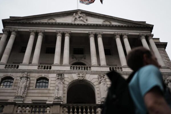 Bank of England slows rate it sells off government bonds