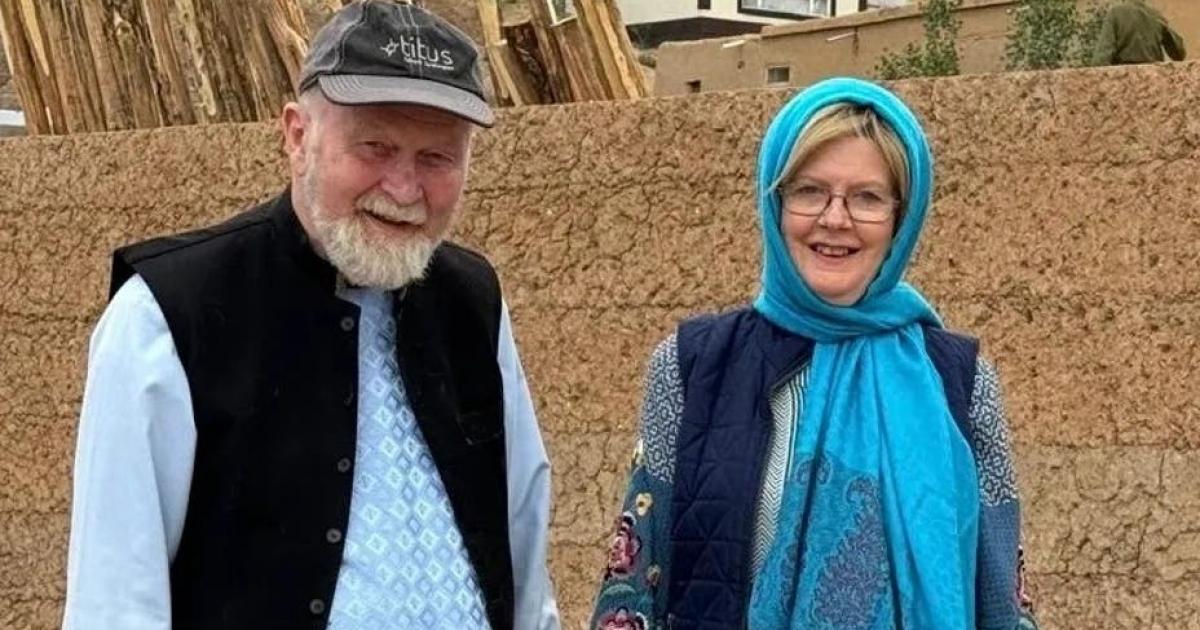 Elderly British couple released by Taliban after months of detention