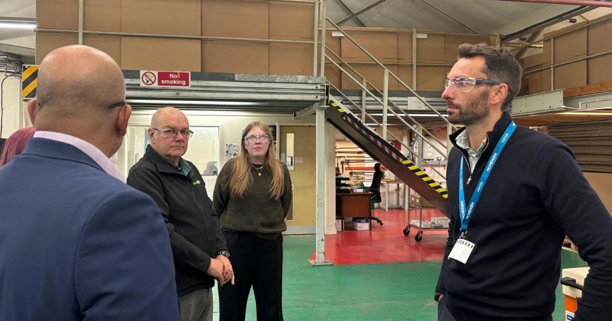 Workington MP praises global impact of McMenon Engineering
