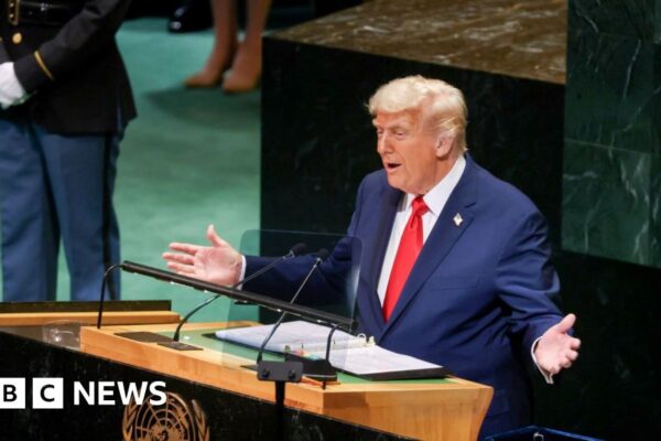 From escalators to teleprompters, Trump piles on criticism at the UN