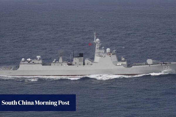 Chinese missile destroyer seen passing Japanese island in East China Sea: Tokyo