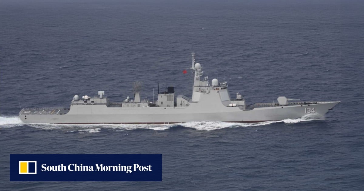 Chinese missile destroyer seen passing Japanese island in East China Sea: Tokyo