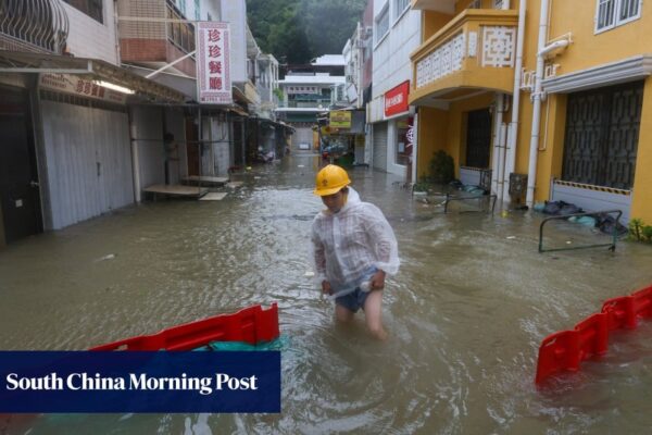 Severe Typhoon Ragasa: Hong Kong’s coastal, low-lying areas hit by floodwaters
