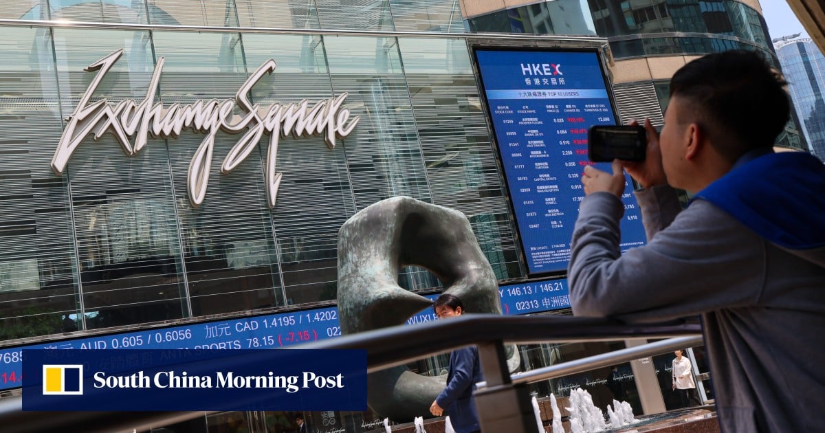 Hong Kong stocks drop for second day as investors await signals from Trump-Xi call