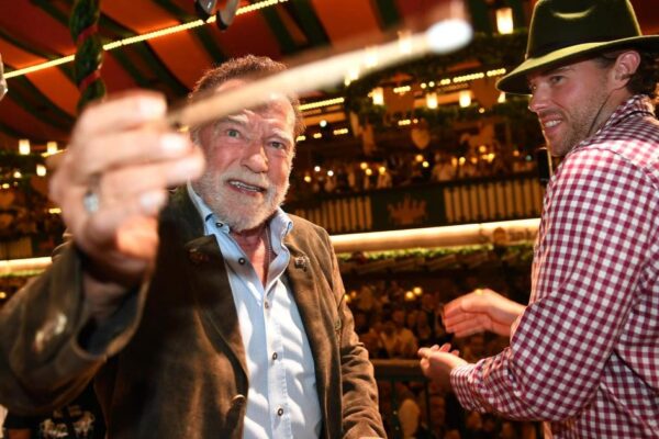 Schwarzenegger stars at Munich’s Oktoberfest