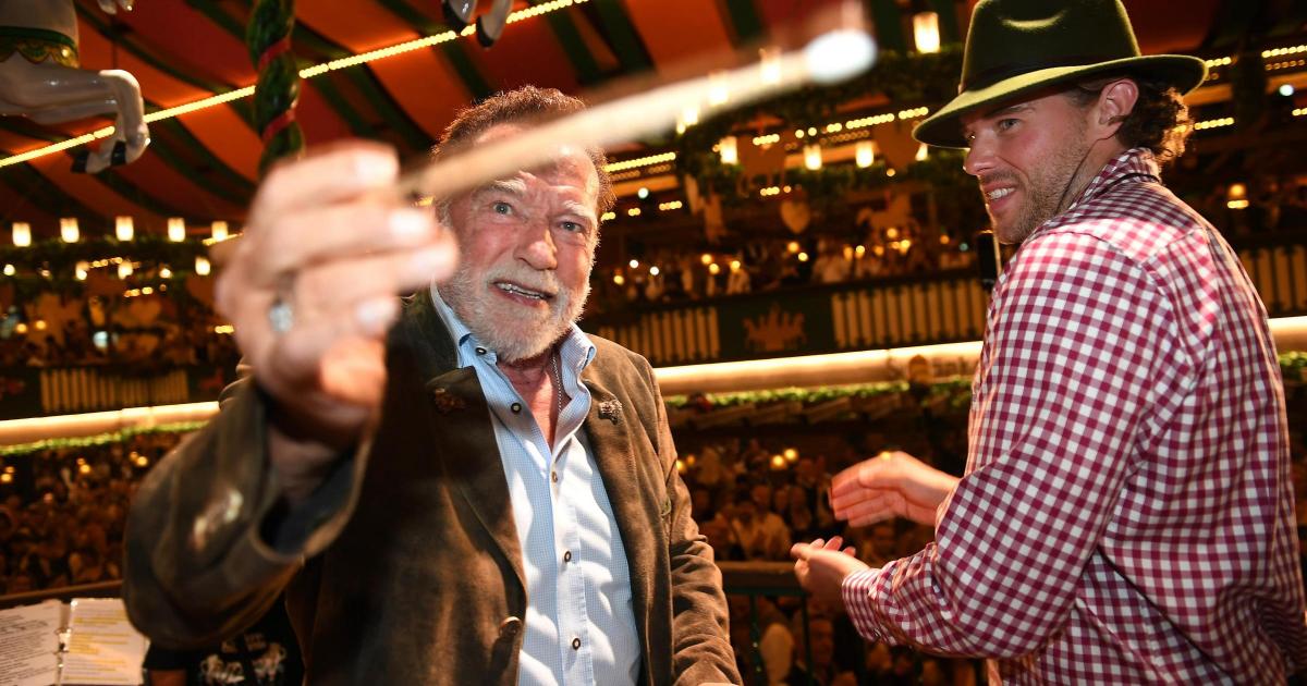 Schwarzenegger stars at Munich’s Oktoberfest